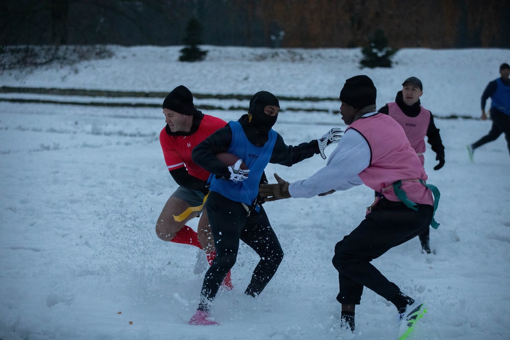 Dogface Soldiers compete in 2025 Turkey Bowl