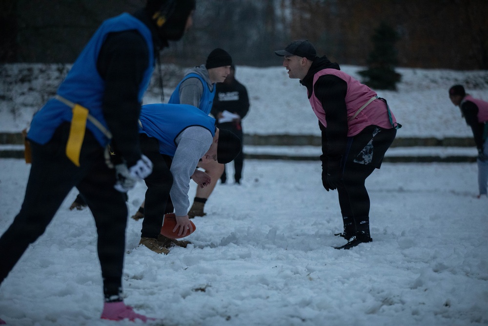Dogface Soldiers compete in 2025 Turkey Bowl