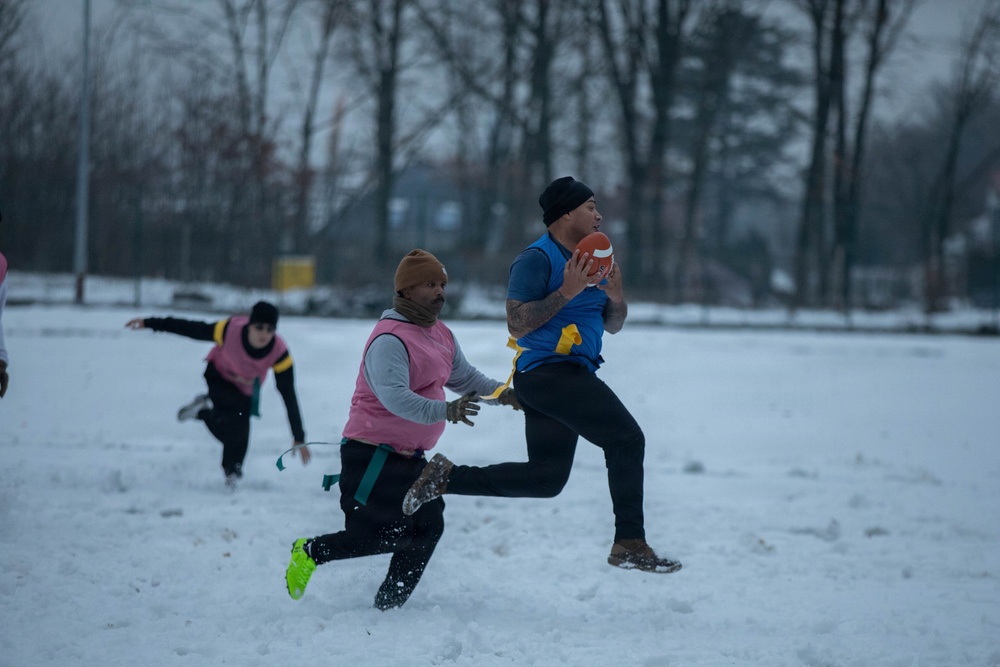 Dogface Soldiers compete in 2025 Turkey Bowl