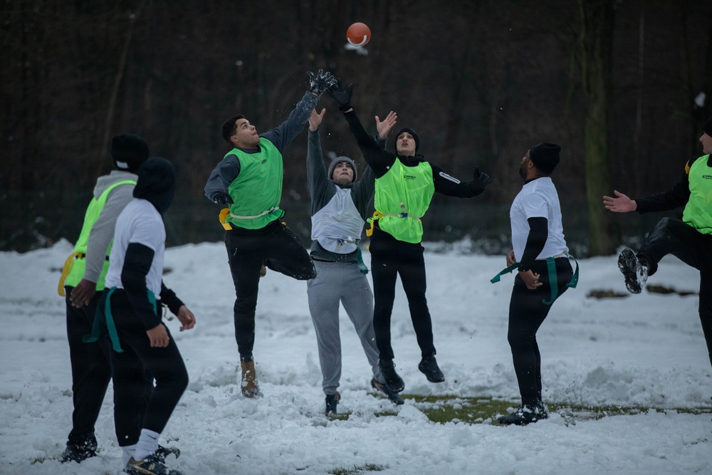 Dogface Soldiers compete in 2025 Turkey Bowl