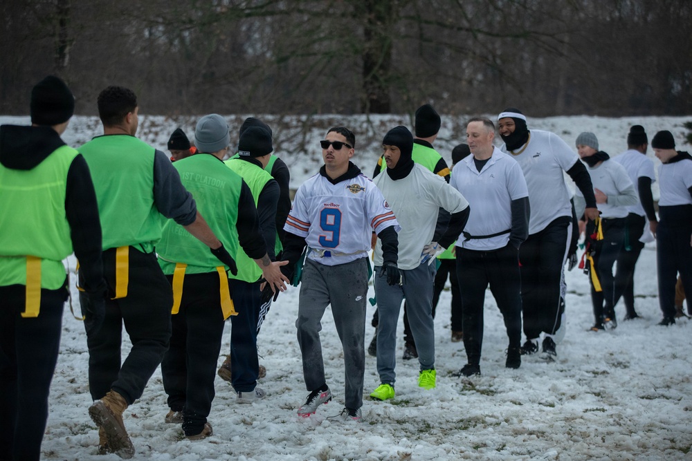 Dogface Soldiers compete in 2025 Turkey Bowl