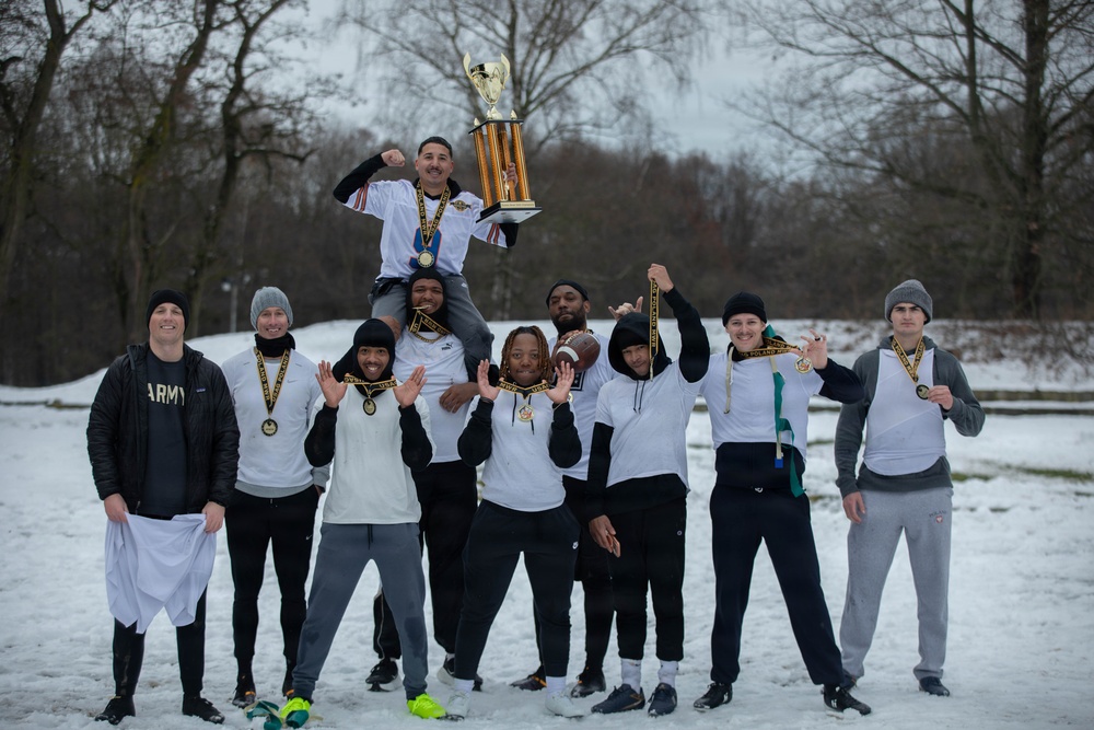 Dogface Soldiers compete in 2025 Turkey Bowl