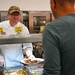 379th AEW Leadership Serves Thanksgiving Meal