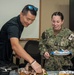 NSA Bahrain Serves Personnel and Families Thanksgiving Meals