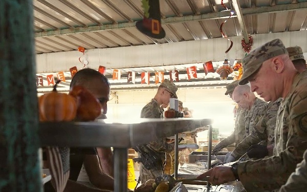 Operation Inherent Resolve Thanksgiving 2025