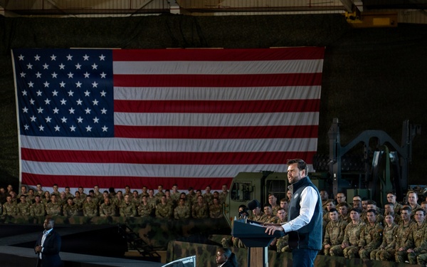 Vice President JD Vance visits Ft. Campbell, KY for Thanksgiving