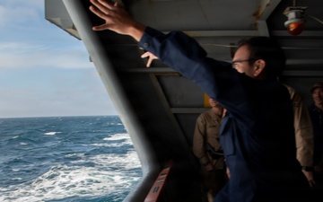 CNMOC and Sofar Ocean Collaboration Drives Innovation with First-Ever SOFAR Buoy Deployment from Aircraft Carrier, Strengthening Navy Forecasting Capabilities