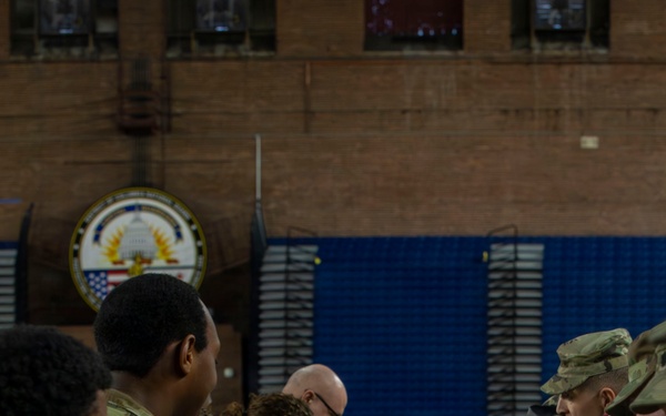 D.C. Safe and Beautiful Mission Troops Gather for Thanksgiving Meal