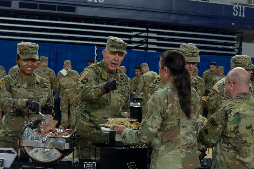 D.C. Safe and Beautiful Mission Troops Gather for Thanksgiving Meal