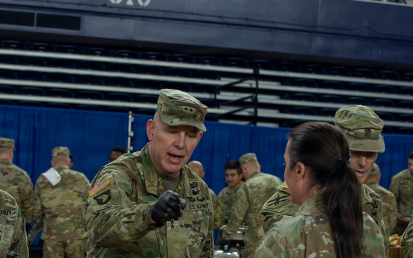 D.C. Safe and Beautiful Mission Troops Gather for Thanksgiving Meal