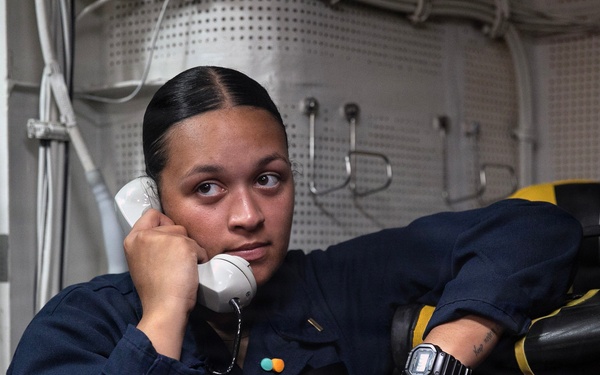 Wayne E. Meyer Conducts GQ Drill