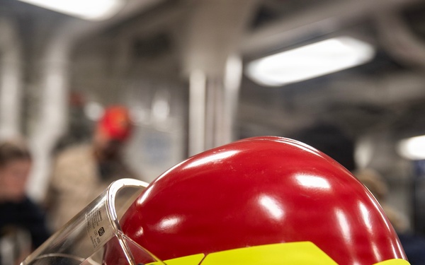 Wayne E. Meyer Conducts GQ Drill