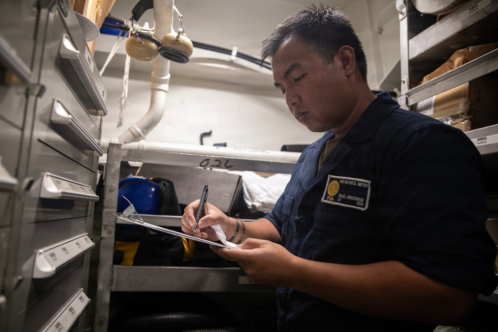 Wayne E. Meyer Conducts Routine Operations