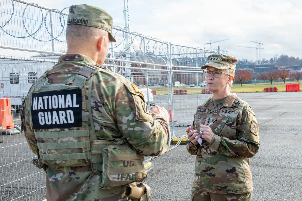 The U.S. Army Deputy Chief of Staff (G4) visits the LSA