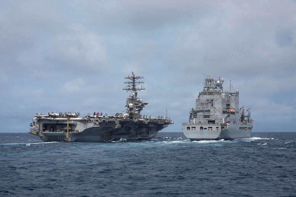 CSG-11 Conducts Replenishment-at-Sea