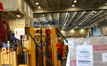 USS Gerald R. Ford (CVN 78) Replenishment-at-Sea