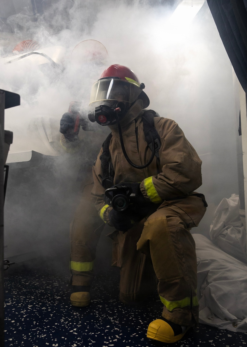 Wayne E. Meyer Conducts Damage Control Drill