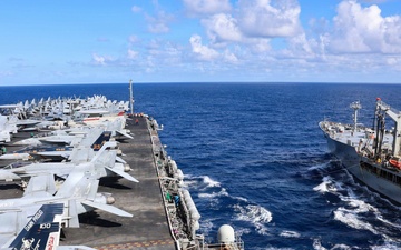 USS Gerald R. Ford (CVN 78) Replenishment-at-Sea