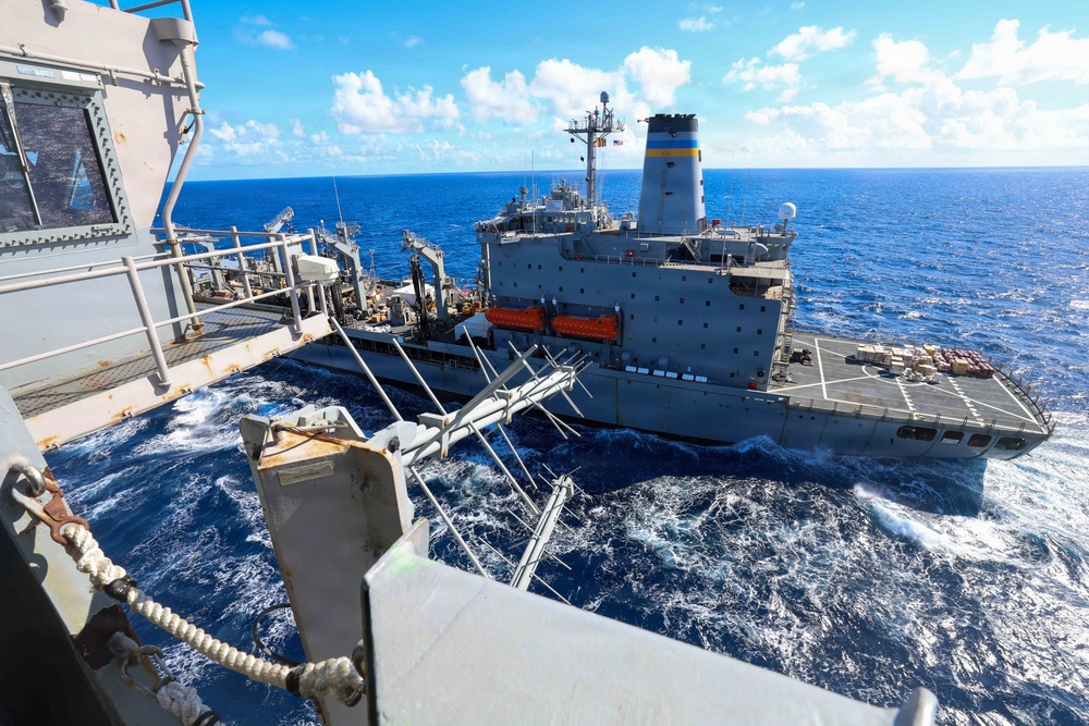 USS Gerald R. Ford (CVN 78) Replenishment-at-Sea