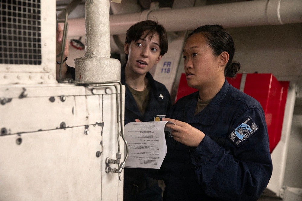 Wayne E. Meyer Conducts Routine Operations