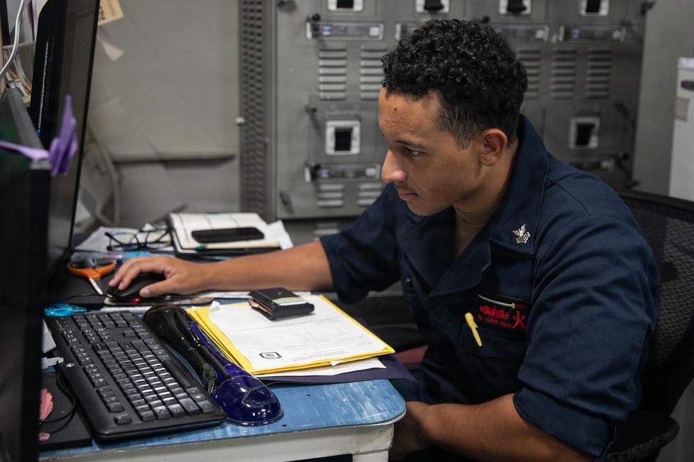 Wayne E. Meyer Conducts Routine Operations