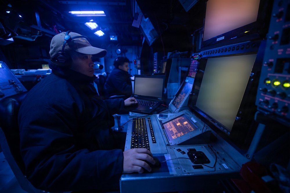 Wayne E. Meyer Conducts Routine Operations