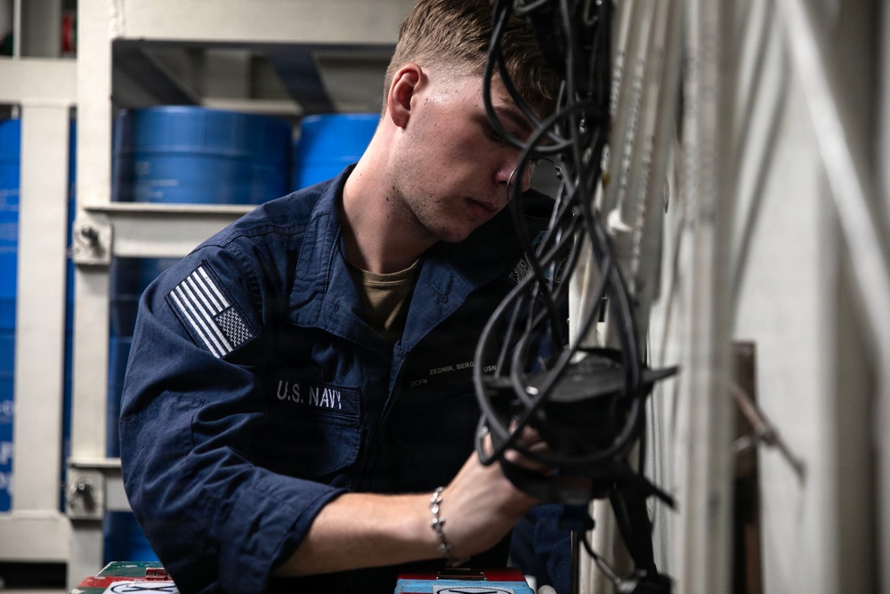 Wayne E. Meyer Conducts Routine Operations