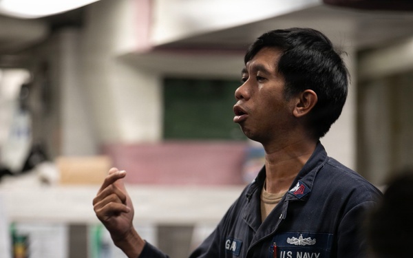 Wayne E. Meyer Conducts Routine Operations