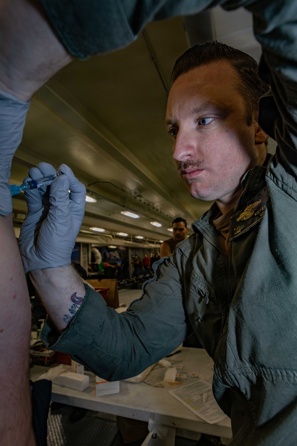 USS Gerald R. Ford (CVN 78) Vaccinations