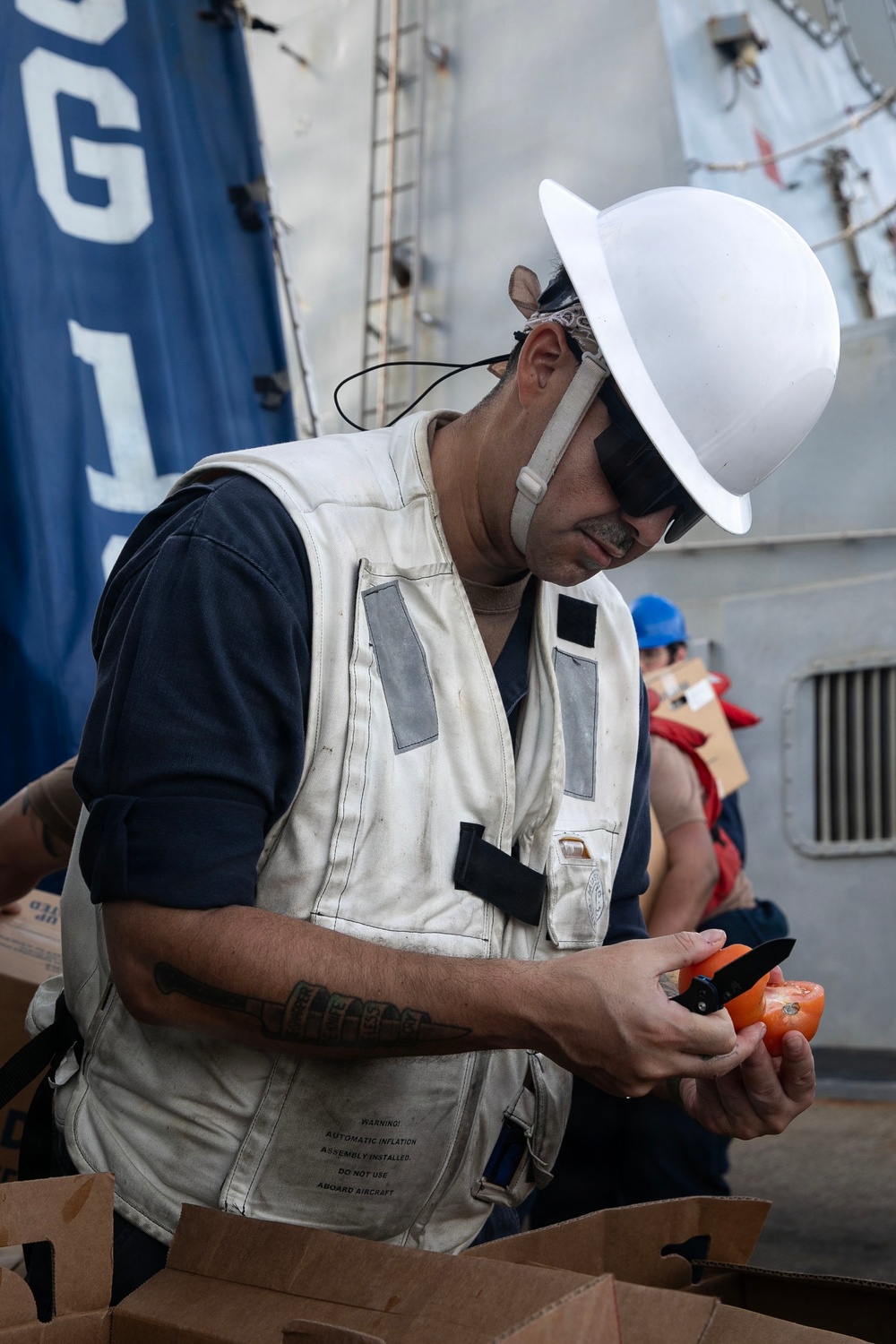 Wayne E. Meyer Conducts Replenishment-at-Sea