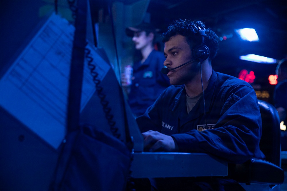 Wayne E. Meyer Conducts Routine Operations