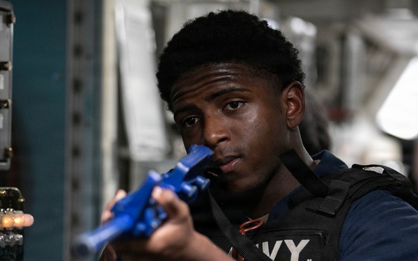 Wayne E. Meyer Conducts Security Drills