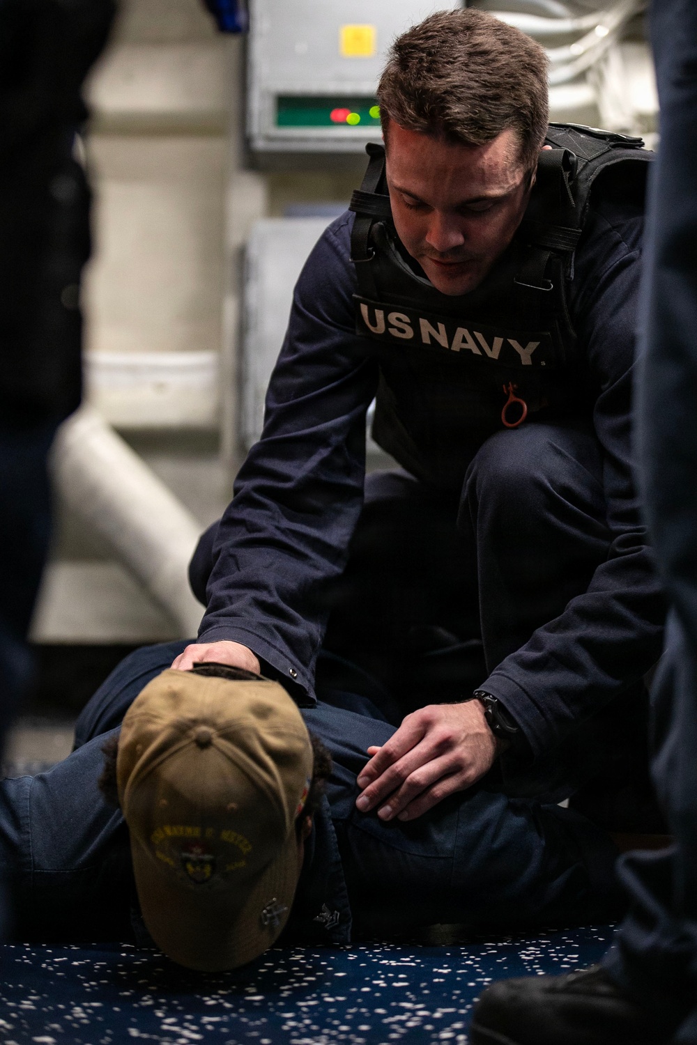 Wayne E. Meyer Conducts Security Drills