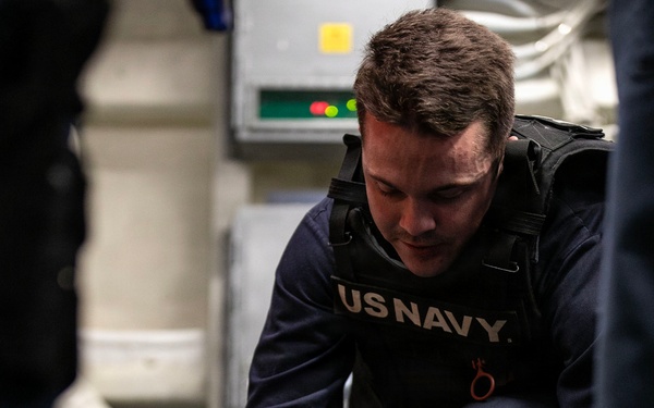 Wayne E. Meyer Conducts Security Drills