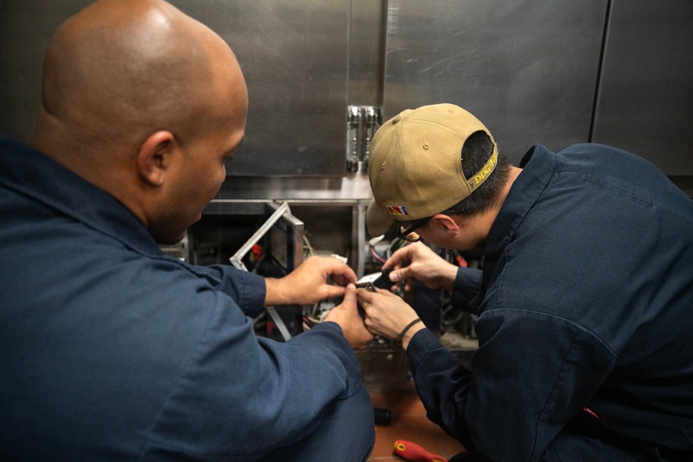 Wayne E. Meyer Conducts Routine Operations
