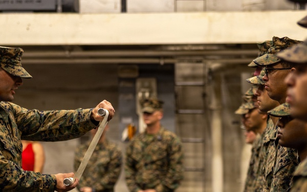 22nd MEU(SOC) | Marines Celebrate Marine Corps 250th Birthday Aboard USS San Antonio