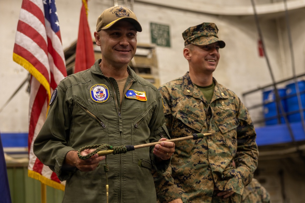 22nd MEU(SOC) | Marines Celebrate Marine Corps 250th Birthday Aboard USS San Antonio