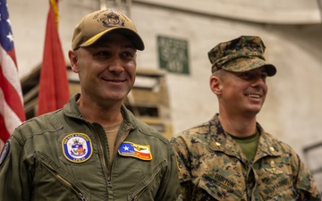 22nd MEU(SOC) | Marines Celebrate Marine Corps 250th Birthday Aboard USS San Antonio