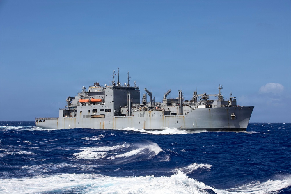 Wayne E. Meyer Conducts Replenishment-at-Sea