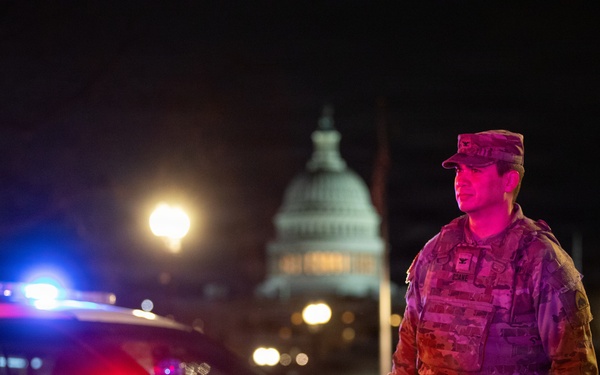 A Fallen Soldier Is Honored In Washington DC