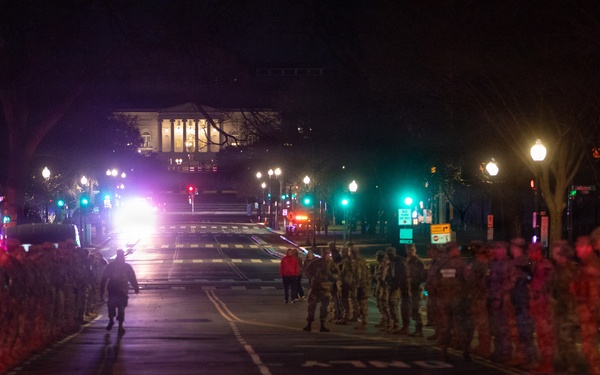 A Fallen Soldier Is Honored In Washington DC
