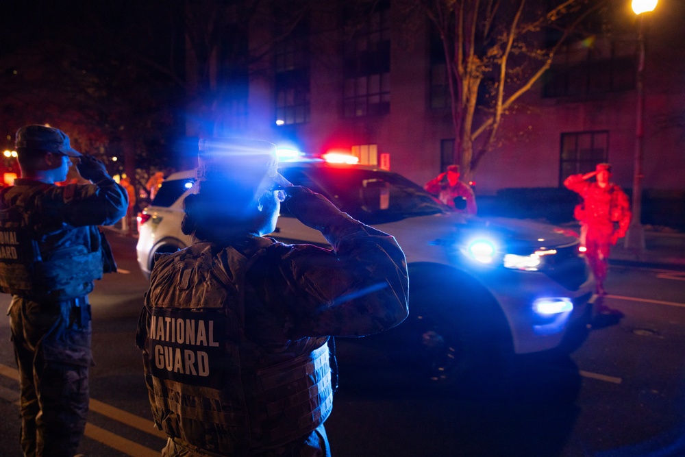 A Fallen Soldier Is Honored In Washington DC