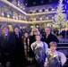 USAG Stuttgart Commander Col. Edward Sanford, joined by his wife and son, attends the opening of the Stuttgart Christmas Market on Nov. 26, 2025.