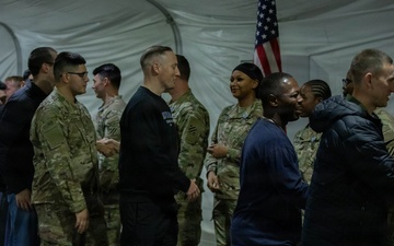 3rd ID commanding general presents awards for 2025 Thanksgiving day service