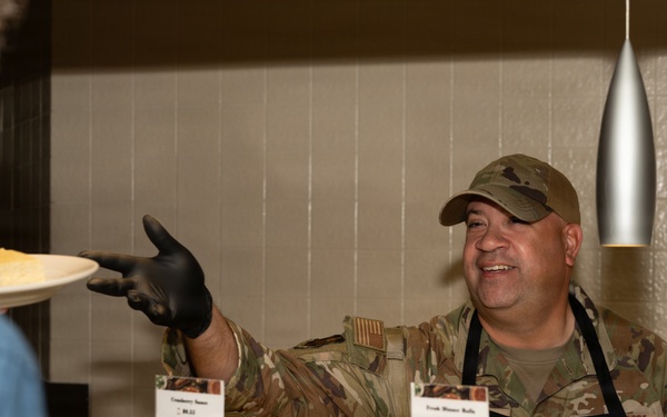 JBSA Senior Leaders Serve Holiday Spirit with a Side of Turkey at Wingman Café