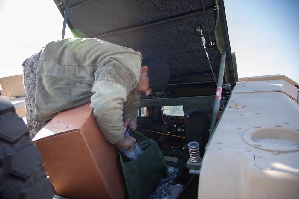 CTEF and Coalition Forces divests Humvee Fleet to Iraqi Security Forces