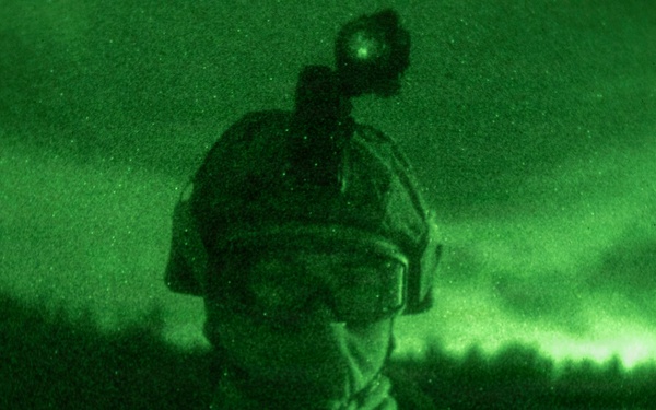 U.S. Marines, Sailors set up a forward arming and refueling point supporting Finnish Defense Forces