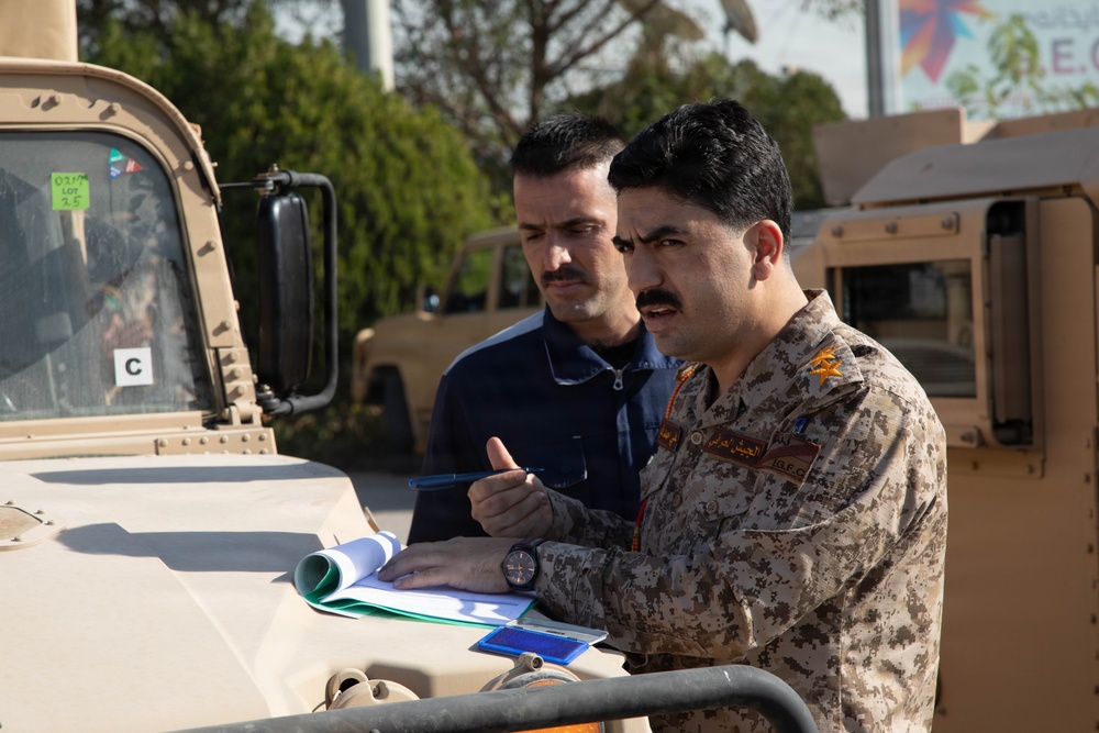 CTEF and Coalition Forces divests Humvee Fleet to Iraqi Security Forces