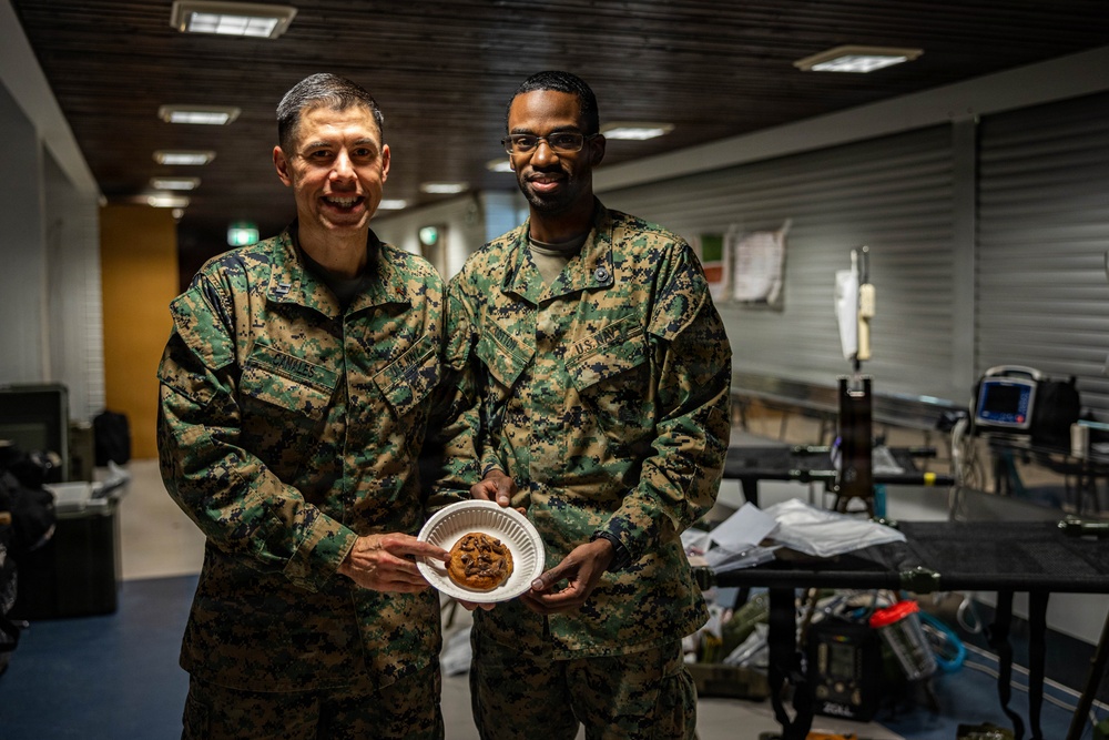 U.S. Navy Sailors celebrate Navy Chaplain Corps’ 250th birthday while forward deployed