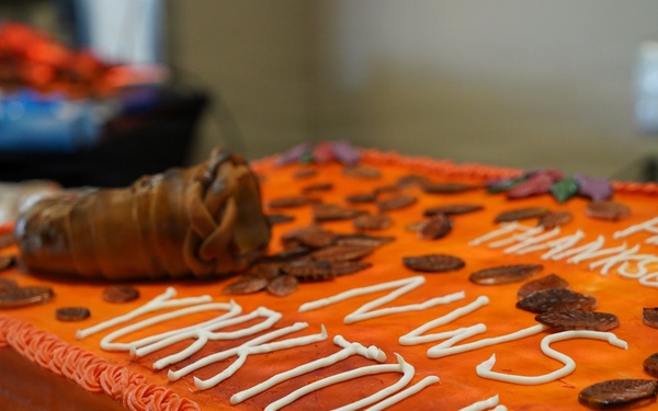 Thanksgiving special meal at NWS Yorktown's Scudder Hall Galley